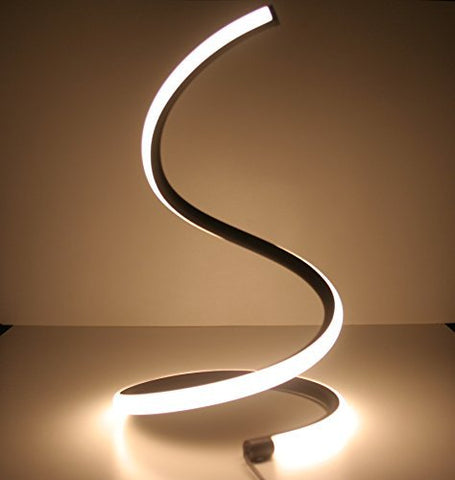 Spiral LED Table Lamp