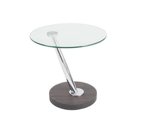 Glass End Table. Marte