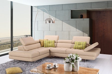 A761 Premium Leather Sectional