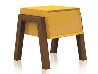 FIGO Nightstand / End Table - 1 yellow in stock Sale price - others 2 weeks delivery