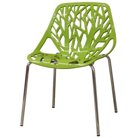 Lime Green Outdoor Cut Out Chair