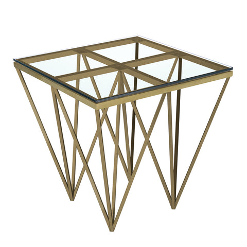 Luxor Gold End Table